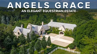 Angels Grace - A 15-Acre Elegant Equestrian Estate - DroneHub