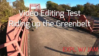 Post Production testing again: Trek Checkpoint going up the Denton Greenbelt