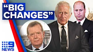 ‘There will be big changes’, says Princess Diana’s former bodyguard | 9 News Australia