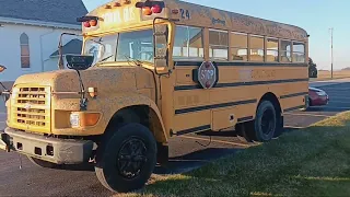 1990s ward b600 former michigan bus