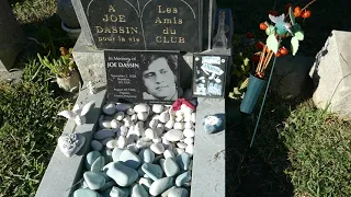 Singer Joe Dassin Grave Hollywood Forever Cemetery Los Angeles California USA October 25, 2022