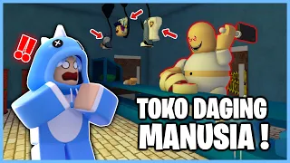 Koko Terjebak di Toko Daging M4nu5ia! - Escape The Butcher Shop Scary Obby Roblox Indonesia