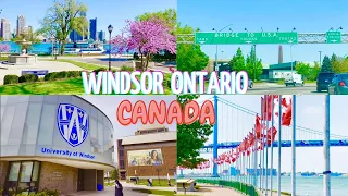 Windsor, Ontario City Tour | Canada's Automotive Capital | Life in Canada