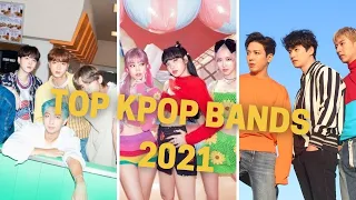 Top 10 most popular Kpop bands in 2021 💜🥳