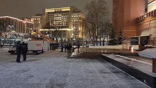 Техобслуживание газового оборудования Вечного огня (закончено). 21 февраля 2024