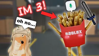 MY 3 YEAR OLD BROTHER PLAYED ROBLOX…