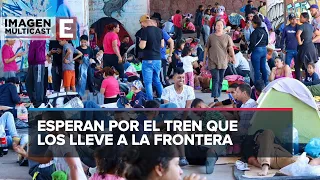 Irapuato se llena de migrantes en espera de La Bestia