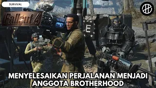 KITA COBA FULL MISI BROTHERHOOD VERY HARD MODE, FALLOUT 4 INDONESIA #12