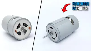 How To Make DC Motor From PVC Pipe At Home | 775 DC Motor