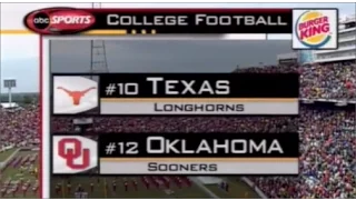 Oklahoma vs Texas 2000