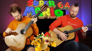 Super Mario 64 - Bowser's Road - Acoustic/Classical Guitar Cover - Super Guitar Bros