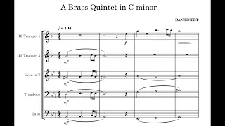 A Brass Quintet in C Minor  | MuseScore 4