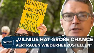 NATO-GIPFEL IN VILNIUS: Ukraine hofft auf Beitrittszusage – "Wichtig ist das psychologische Moment"