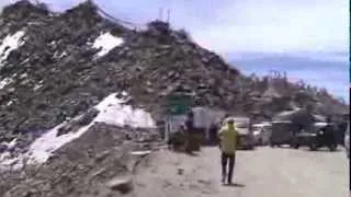 LEH LADAKH, INDIA, HIGHEST MOTORABLE ROAD IN THE WORLD, VIDEO BY PRASHANT OAK, NAGPUR