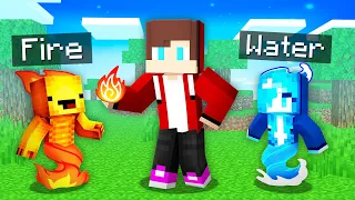 Maizen Turning FRIENDS into ELEMENTALS in Minecraft! - Parody Story(JJ and Mikey TV)