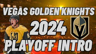 Vegas Golden Knights FULL PLAYOFF INTRO 2024 vs Dallas Stars