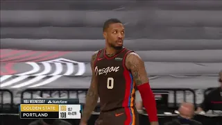 Damian Lillard Hits Game Winner vs GS Warriors