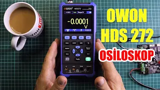 The Dream Of Electronicists Is The OWON HDS272 70 MHZ Oscilloscope And Multimeter