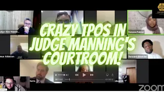 Another Wild Day in Judge Manning's Court!