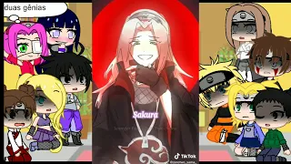 🍜Naruto e amigos reagindo a Sakura e Hinata da akatsuki🍜