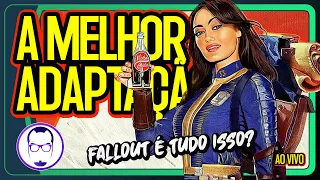 FALLOUT É A UMA ADAPTAÇÃO DE VÍDEO GAME MELHOR QUE THE LAST OF US? - AO VIVO - NERD RABUGENTO