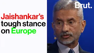 S Jaishankar's tough stance on Europe