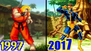 Evolution of Marvel vs Capcom Games ( 1997-2017 )