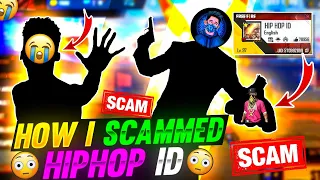 HOW I SCAMMED HIPHOP ID😳 (STORYTIME) || GARENA FREE FIRE