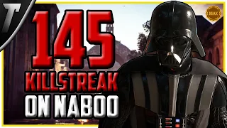 Star Wars Battlefront 2 Darth Vader 145 Killstreak (Max Level 1000) (Naboo)