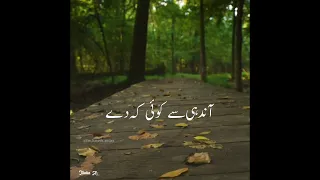 shahkhon se tot jayne||sad urdu ||urdu poetry