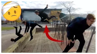 BRUTAL PARKOUR FAIL - Vlogs are DANGEROUS