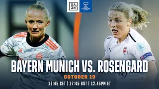 FC Bayern München - FC Rosengård | UEFA Women's Champions League 2022-23 Spieltag 1 Ganzes Spiel