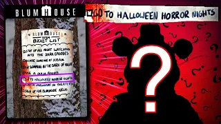 Blumhouse and Halloween Horror Nights 2024 but what....