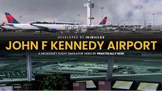 John F Kennedy Airport | iniBuilds | Microsoft Flight Simulator 4K [Cinematic Video]