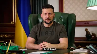 Address of the President of Ukraine Zelensky on the results of the 168 day of the war (2022) UA news