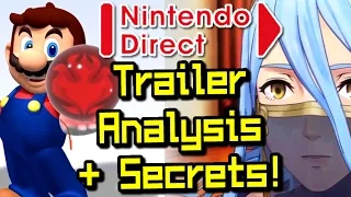 Nintendo Direct TRAILER SECRETS & Analysis! Fire Emblem, Majora's Mask 3D, Xenoblade & More!