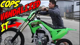 COPS Give Bike Back from Impound Lot! (2020 KX450)
