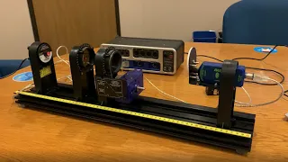 PASCO's Polarization of Light Experiment Setup