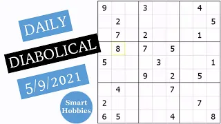 How To Solve Sudoku Faster Using Empty Rectangle - Daily Diabolical #10
