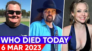 5 Famous Celebrities Who Died Today 6 March 2023