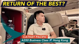 Cathay Pacific A350 Business Class in 2024 | How I Only Paid AU$356? #cathaypacific