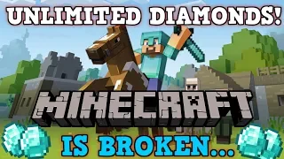 Minecraft Is A Perfectly Balanced Game With No EXPLOITS - Excluding Unlimited Diamonds Glitch