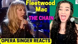 Fleetwood Mac "The Chain" FIRST TIME REACTION by Opera Singer & Vocal Coach