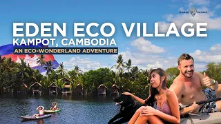 Eco-Friendly Escapade: The Magic of Eden Eco Village in Cambodia🌲| Nomad Escape