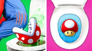 Acessórios Geniais de Banheiro do Mario 🚽 Os Melhores Truques e Acessórios para Pais no Gotcha!