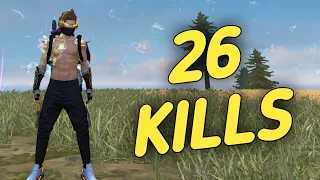 26 KILLS || SOLO VS SQUAD || NEW WORLD RECORD || EMULATOR LOBBY || KILLING SAME SQUAD IN A ROW 🔥 !!!