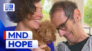 Fight against motor neurone disease takes positive turn | 9 News Australia