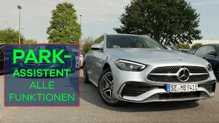 Mercedes Park-Paket: Tutorial mit allen Funktionen + Tipps zum Einparken + 360-Grad-Kamera