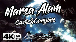 Diving Egypt / Marsa Alam | Caves & Canyons | GoPro 4K 60FPS