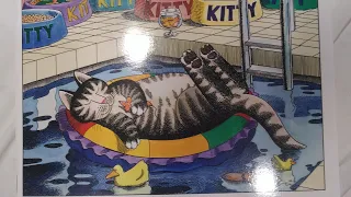 B. Kliban's Cat Coloring book flip for Kendra L ♥️